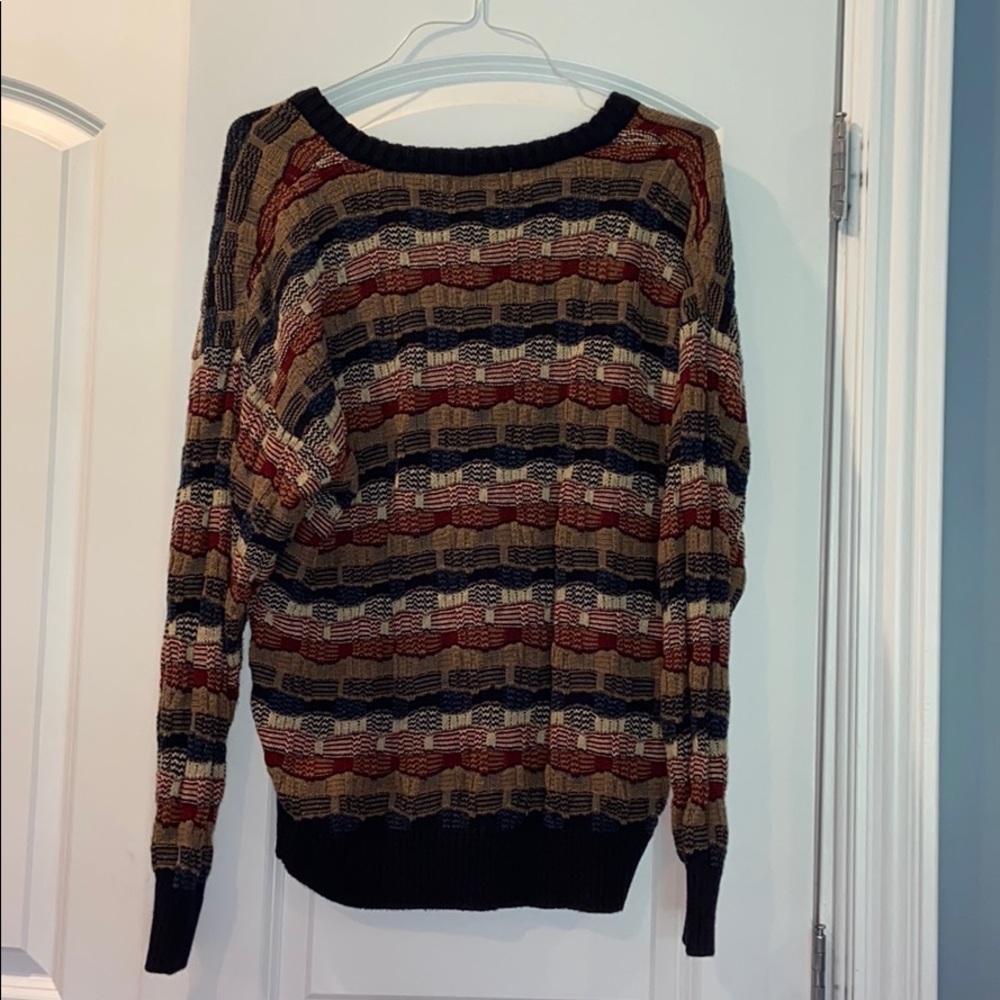 vintage knit oversized sweater - Picture 5 of 5